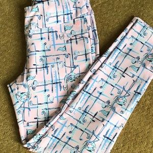 Lilly Pulitzer Luxletic Golf Pants women’s     size 4 worn once